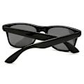 Pikkukuva 3 / 4: Laadukkaat uudet Retro Wayfarer -aurinkolasit, musta, musta lasi, musta black