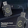 Miniatyrbilde 4 av 5: Høykvalitets ny stil 2-i-1 Trådløs CarPlay Adapter Android Auto Trådløs Adapter Smart Mini Boks USB Dongle Plug and Play WiFi Rask Tilkobling