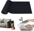 Miniatyrbilde 1 av 8: Selvklebende Klorematte for Katt - Vegg- og Sofabeskyttelse, klorematte for sofa, katteklorematte, hjørne Black 40cmx100cm