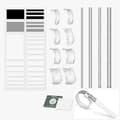 17-Piece Ring Size Adjuster - For Ring Size Adjustment, With 4 Spiral Lines & 8 Transparent Adjusters