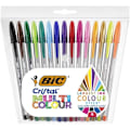 Miniatyrbillede 1 af 5: BIC Cristal Multicolour Kuglepenne Broad Point (1,6 mm) - Assorterede farver, pose med 15 stk. Blandad