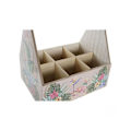 Pikkukuva 3 / 3: Pulloteline DKD Home Decor MDF Monivärinen (24 x 16,5 x 25 cm) (2 kpl)