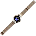Miniatyrbillede 2 af 2: Smartwatch - oromed - Smart Lady Gold Róż - Data tracking - Vibrating alarm - Clock display