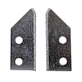 Miniatyrbillede 3 af 3: Rechange Grattoir - Generisk - Lame til Grattoir - 2 Widia plader - Modstandsdygtighed over for slid Vit