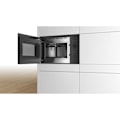 Miniatyrbillede 2 af 4: Enkelt indbygget mikroovn -BOSCH SER4 - BFL523MB1F - Sort - 7 automatiske programmer - 38,2 x 59,4 x 31,7 cm Svart