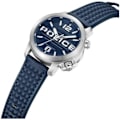 Miniatyrbillede 2 af 2: Montre - POLICE - PEWJD0021702 - Automatisk - Rustfrit stål - Vandmodstand 5 ATM Silver, Blå