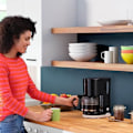 Miniatyrbild 4 av 4: Filterkaffebryggare - BRAUN - Breakfast1 - OptiBrew-system - Automatisk avstängning - 10 koppar Svart