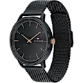 Miniatyrbillede 2 af 4: Ur - Tommy Hilfiger - 1791845 - Kvarts Analog - Sort Rustfrit Stål - 5 Atm Svart