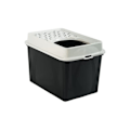 Pikkukuva 2 / 2: WC-talo TOP 50l - musta (kierrätetty PP) - 57,2 x 39,3 x 40,4 cm Sort