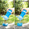 Miniatyrbillede 2 af 4: Vand- og fødevaredispenser - InnovaGoods - Pettap - 300 ml vand - 200 ml fødevarer - Bærbar