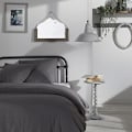 Miniatyrbillede 1 af 4: Sengetæppe - I DAG - CHARME - Chambray - Mørk grå Capucine - 260 x 240 cm