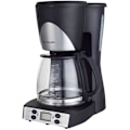 Miniatyrbillede 1 af 2: Dryp kaffemaskine - MX ONDA - MX-CE2270 - 12 kopper - Programmerbar - Automatisk slukning Svart