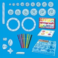 Miniatyrbild 3 av 5: Spirograph - Spirograph Original: Spirograph for Children 8 Years | Ritsats för barn | Mandala barn | Junior Spirograf | 30 stycken | Flerfärgad