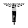Miniatyrbillede 6 af 6: Gulvventilator - ORBEGOZO - Silent Night Sf 0642 - Oscillation - 3 hastigheder - Sort Svart