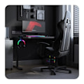 Miniatyrbild 4 av 4: Bureau Gaming - HUZARO - Hero 2.6 - Noir - Justerbar höjd - Kolfiberbord - Tillbehörsstöd Svart