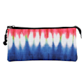 Miniatyrbillede 3 af 3: Trousse Triple ECO - Oh My Pop! Good Vibes Denim - Blå - One Size Blå