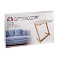Miniatyrbillede 4 af 4: Sidebord ende af sofa hjælpebord i bambus 60x40x69cm