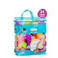 Miniatyrbillede 2 af 3: Play&Sense Soft Blocks Block Game 24 uds Flerfärgad