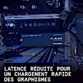 Miniatyrbillede 4 af 6: WD_BLACK SN850X NVMe SSD WDS100T2X0E - SSD - 1 TB - intern - M.2 2280 - PCIe 4.0 x4 (NVMe)