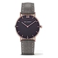 Miniatyrbillede 1 af 2: Ur - Paul Hewitt - PH-SA-R-ST-B-13S - Ø 39 mm - Læder - Kvarts - Unisex Grå, rosa, blå