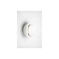 Miniatyrbillede 1 af 2: Diffusionsrør - GENERISK - Ø125mm - Justerbar - Hvid Stål Vit