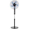 Miniatyrbillede 2 af 3: Gulvventilator - F455 Pilot - Ultra lydløs - Timer 7,5 t - 3 hastigheder - 90° oscillation