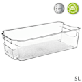 Pikkukuva 1 / 5: Jääkaapin säilytysastia 5 litraa 31x15 cm - Läpinäkyvä - Muovi - Hartsi - Aikuinen - Nainen Transparent