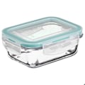 Pikkukuva 1 / 4: Clipeat Box - AC-DÉCO - 23 x 16,5 x 8,5 cm - Läpinäkyvä lasi - Tilavuus 1,73L Transparent