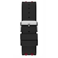 Miniatyrbillede 4 af 4: Ur - Guess - W1047G1 - Sort silikone - Vandtæt 10 bar - 47 mm Svart