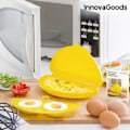 Pikkukuva 1 / 4: Munakokkare - InnovaGoods - Mikrouuni - BPA-vapaa PP - Munan keittoaccessoire - 21x12x5 cm