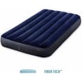 Luftmadrass - Intex - Classic Downy - 99x191x25cm - 1 plats - Blå Blå
