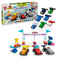 Miniatyrbillede 1 af 6: LEGO DUPLO Min by 10445 Racerbiler og F1-teamets kørere - Legetøj 2 år Flerfärgad