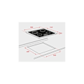 Miniatyrbillede 2 af 2: Keramisk kogeplade - Teka - TZ6415 - Indbygget - Glas - 6300 W - Sort