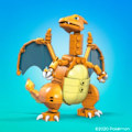 Miniatyrbillede 3 af 6: Mega Construx - Pokemon Charizard at bygge - Bygge klodser - Fra 8 år GWY77 Flerfärgad