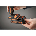 Pikkukuva 5 / 6: Langaton iskuporakone 18V BLACK+DECKER - BDCHD18C2TA-QW – Mukana 2 kpl 18V akkua – 30 lisäosaa mukana