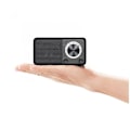 Miniatyrbillede 4 af 4: Radio Bærbar - SANGEAN - ÆGTE MINI (WR-7) - Bluetooth - FM - Træhus sort