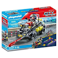 Pikkukuva 1 / 6: PLAYMOBIL 71147 Transformable Bandit Quad, poliisin eliittiyksikkö, City Action, 5-vuotiaat ja sitä vanhemmat Flerfärgad