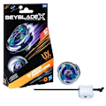 Miniatyrbillede 1 af 6: Beyblade X Starter Pack Shadow Shinobi 1-80MN UX med et forsvars-topp og launcher, fra 8 år. Flerfärgad