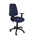 Miniatyrbillede 2 af 2: Model 14CPBALI200B10 CP Ergonomisk kontorstol med permanent kontakt og justerbar i højden Polstret sæde og ryg i