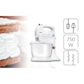 Pikkukuva 2 / 3: Leivontakone pyörivällä kulholla 3,4 L, 5 nopeutta + Turbo MPM MMR-16Z 750W Valkoinen 14896