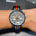 Miniatyrbillede 3 af 3: Ur - SEIKO - MAND SSB403P1 - Multifunktionel chronograf - Rustfrit stål - 10 atm