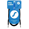 Miniatyrbillede 1 af 2: SSQ JMPJMP2 SS-1446 Mono Jack kabel - Mono Jack 2 m Sort