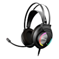 Pikkukuva 1 / 4: Krom Kappa RGB pelikuulokkeet mikrofonilla - musta svart