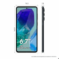Miniatyrbillede 3 af 6: Smartphone Samsung Galaxy M55 5G 6,7" Octa Core 128 GB 8 GB RAM svart