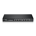 Miniatyrbild 3 av 6: Switch - Zyxel - GS1915-8 - 8 Ethernetportar - Hanterad - Svart