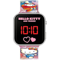 Pikkukuva 1 / 2: Kello - LASTEN LISENSOINTI - Hello Kitty - Digitaalinen LED - Silikoni ranneke - Vaaleanpunainen Rosa
