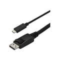 Pikkukuva 1 / 4: USB Type-C - DisplayPort - STARTECH.COM - 1 m - 4K - 60 Hz - Musta адаптер кабель