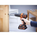 Pikkukuva 3 / 6: Langaton iskuporakone 18V BLACK+DECKER - BDCHD18C2TA-QW – Mukana 2 kpl 18V akkua – 30 lisäosaa mukana
