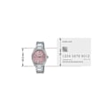 Miniatyrbillede 6 af 6: Casio solure til kvinder med datovisning - Vandtæt 50 m - Hele i rustfrit stål