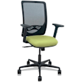Miniatyrbillede 1 af 2: Zulema - Ergonomisk kontorstol med synkront mekanisme, 2D armlæn, sort åndbart netryg og Svart